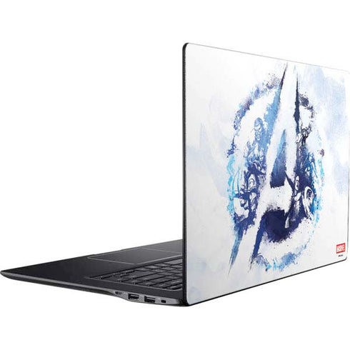 Marvel Avengers Blue Logo Ativ Book 9 (15.6in 2014) Skin